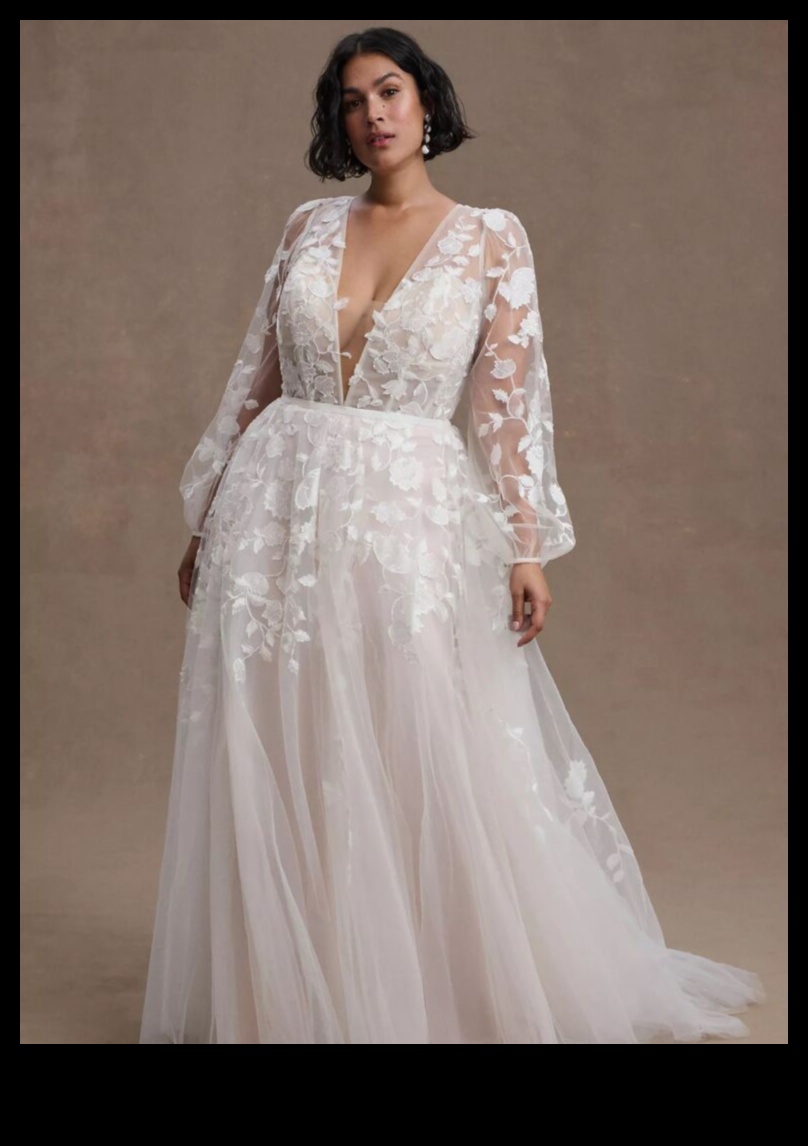 Size Radiance: Plus-Size Bridal Dresses in Every Style