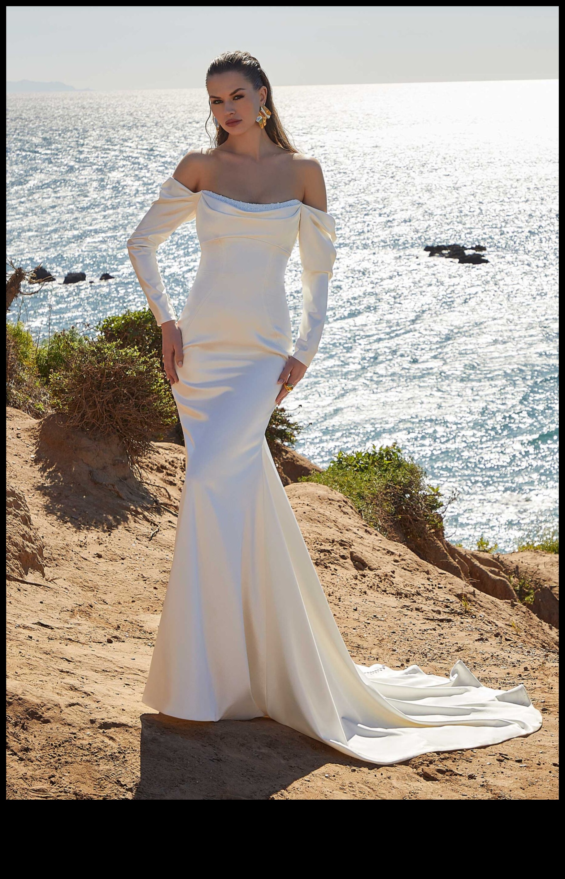 Sleek Silhouettes: Modern Wedding Dress Wonders