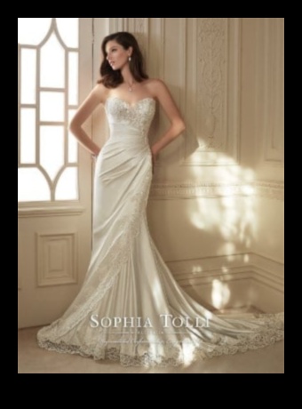 Sleek Simplicity: Modern Bridal Attire Unveiled