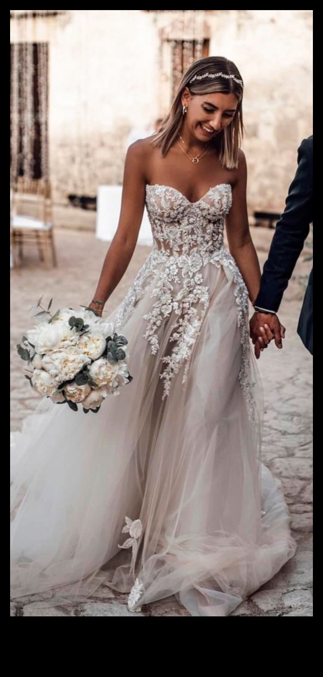 Soulful Serenity: Bohemian Bridal Dress Inspirations