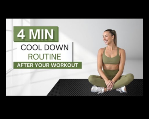 Stretching Serenade: Soothing the Body with Gentle Cool-Down Movements