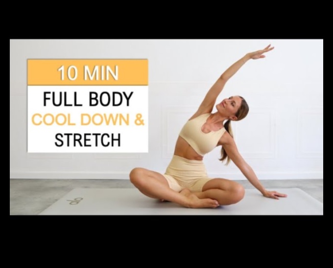 Stretching Serenade: Soothing the Body with Gentle Cool-Down Movements