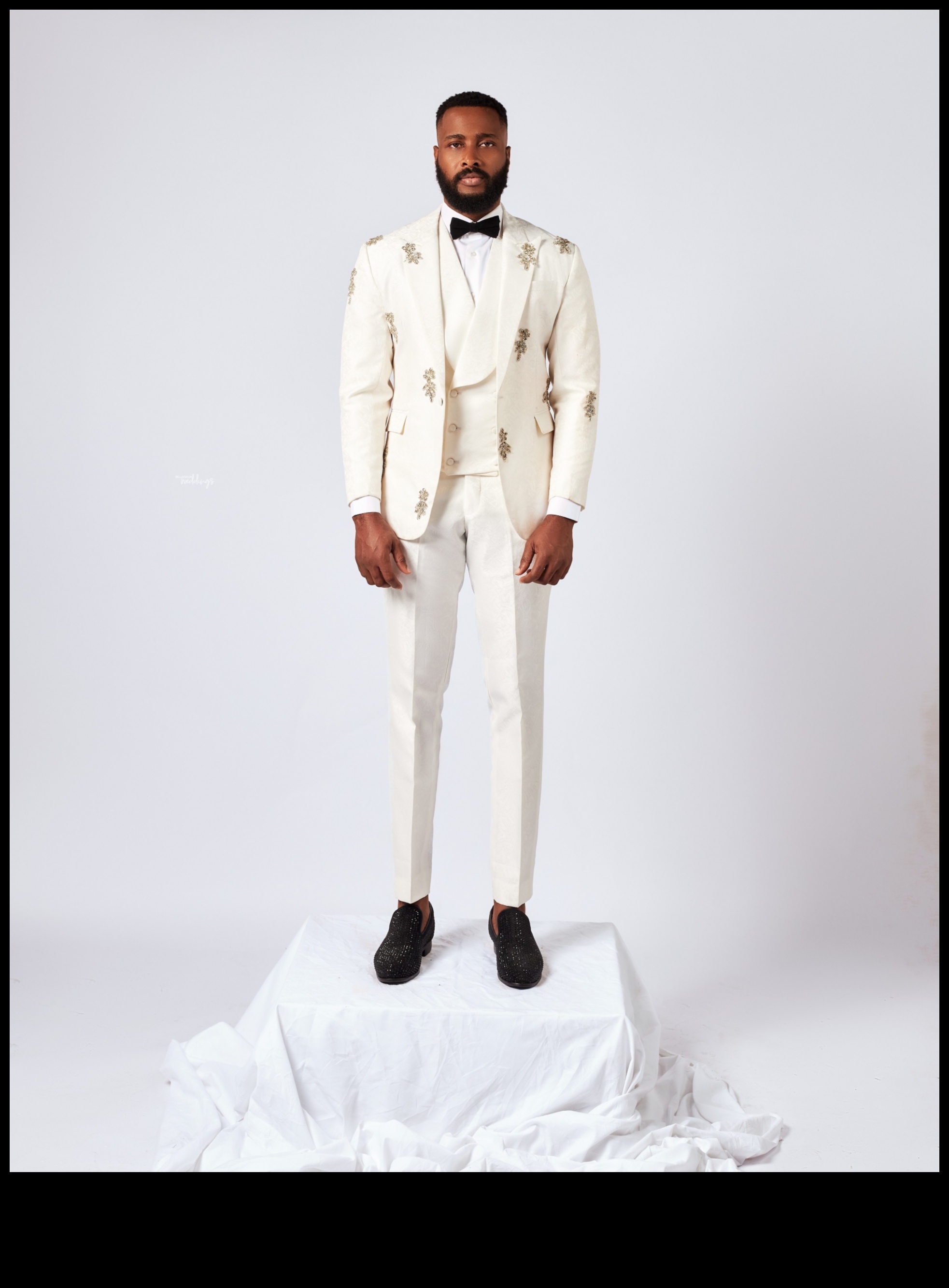 Suited Splendor: Groom's Fashion Marvel