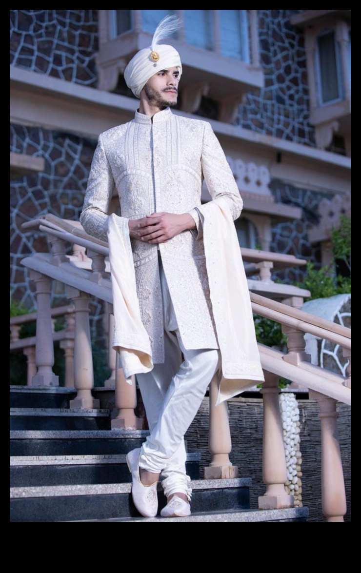 Suited Splendor: Groom's Fashion Marvel