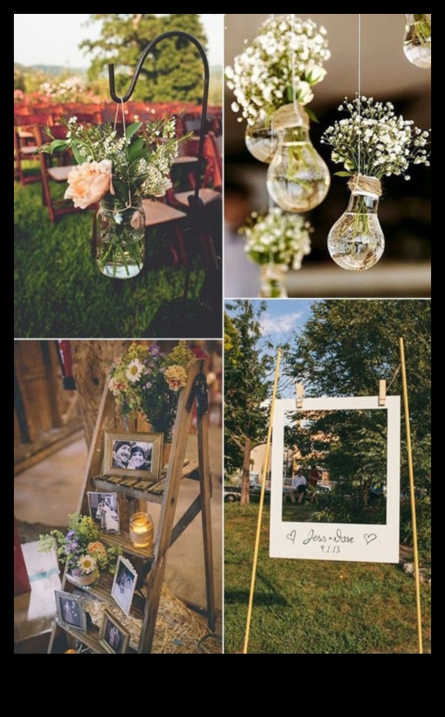 Trendy Treasures: Stylish Wedding Accents