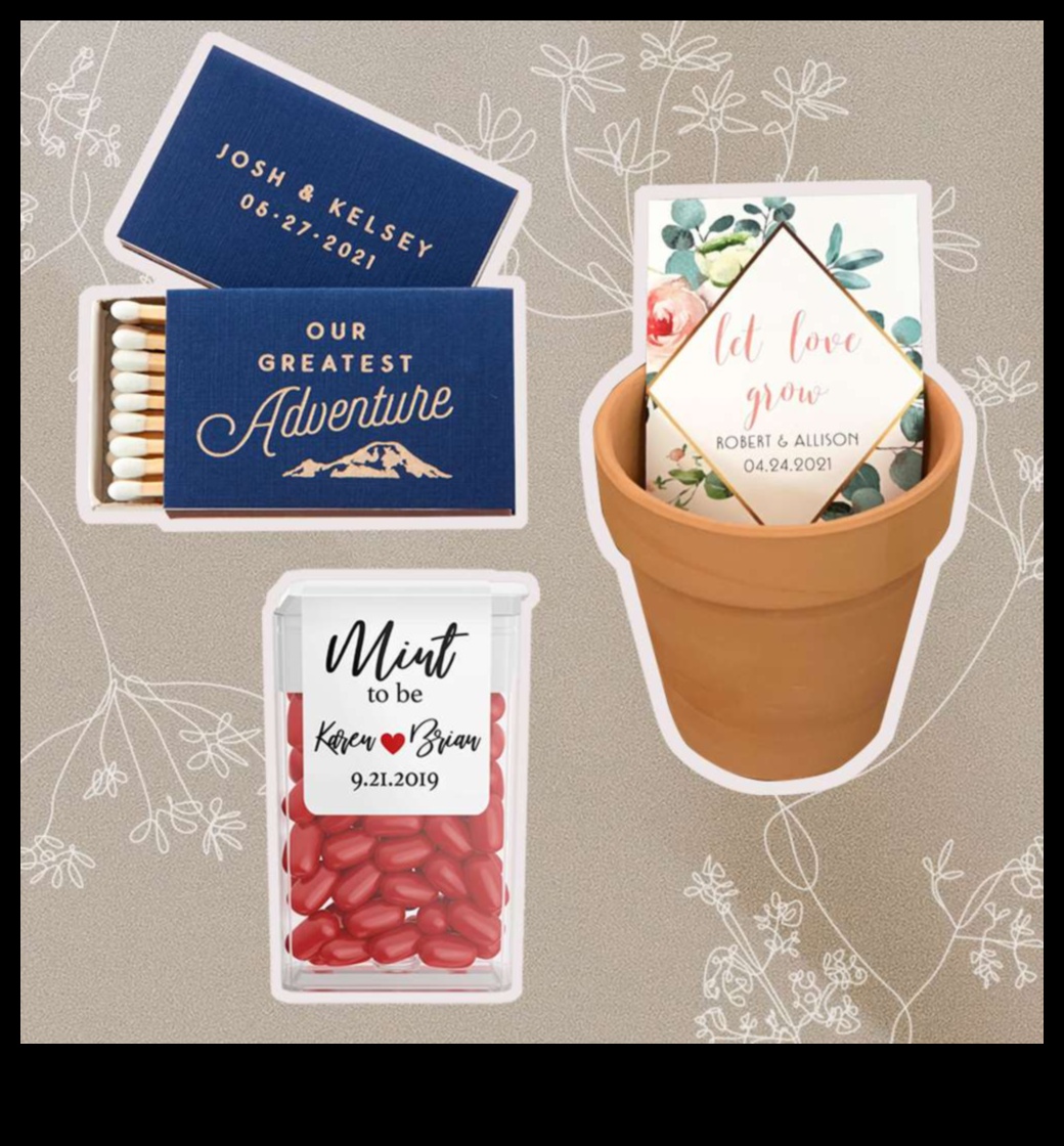 Trendy Trinkets: Personalized Wedding Must-Haves