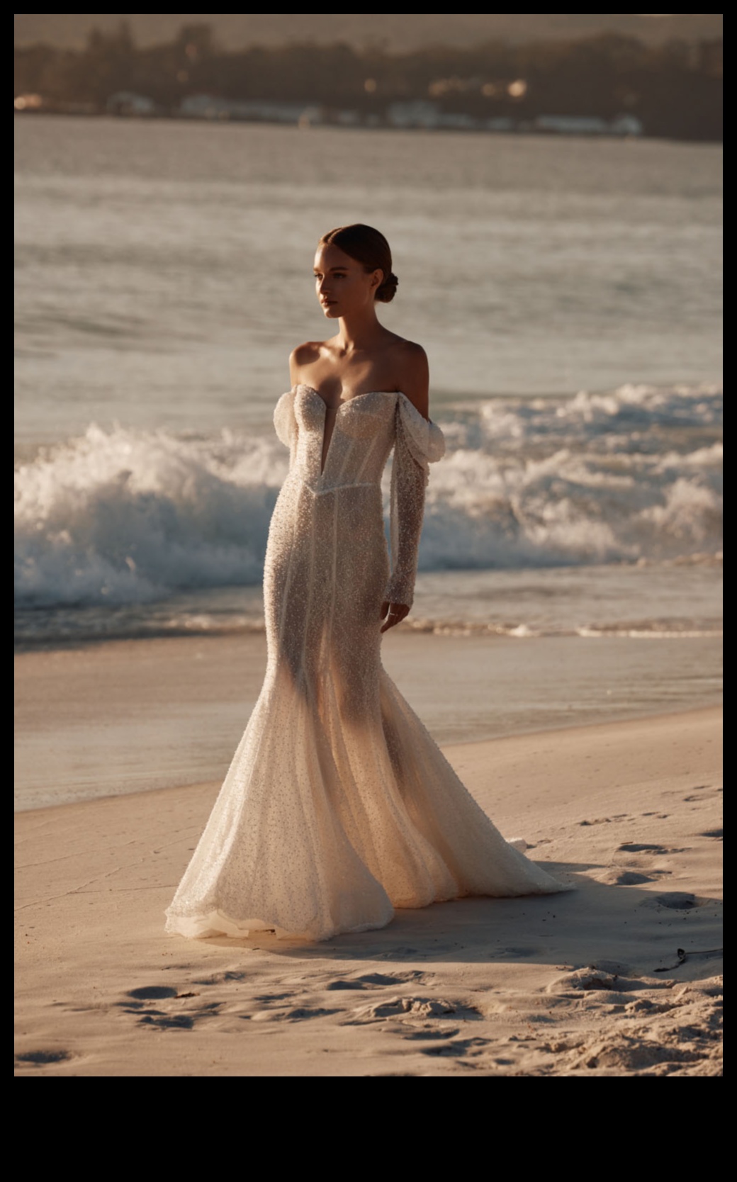 Urban Glam: Sleek Silhouettes in Modern Bridal Elegance