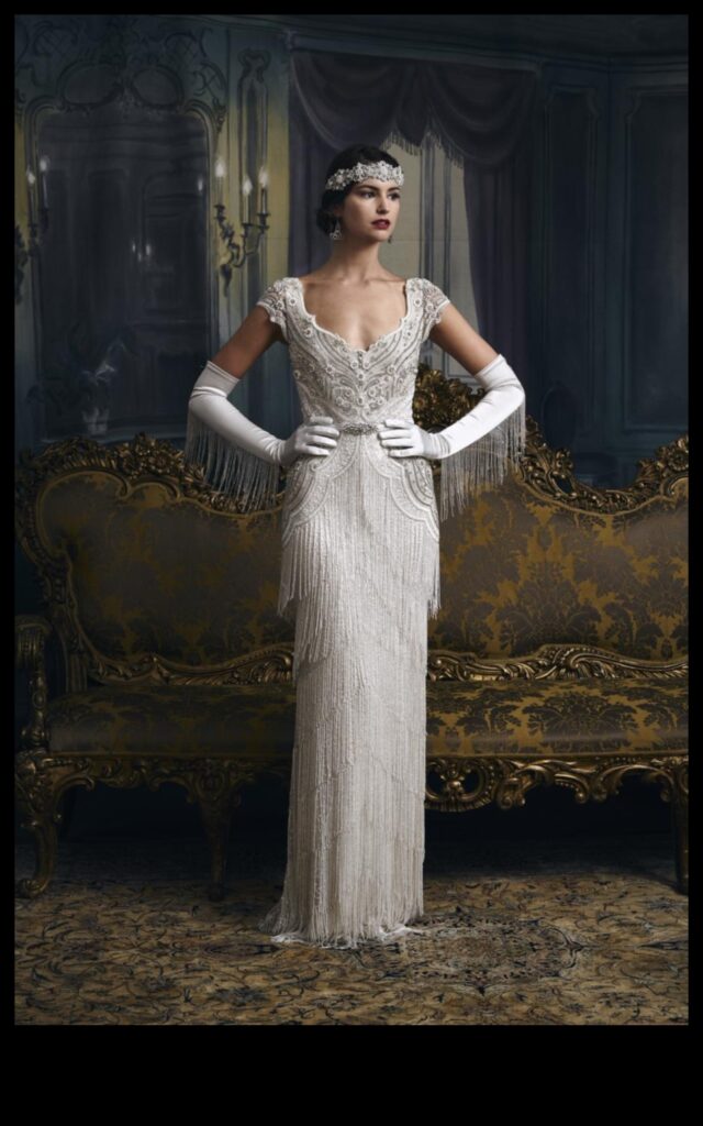 Vintage Bridal Attire A Nostalgic Look at Timeless Beauty 1