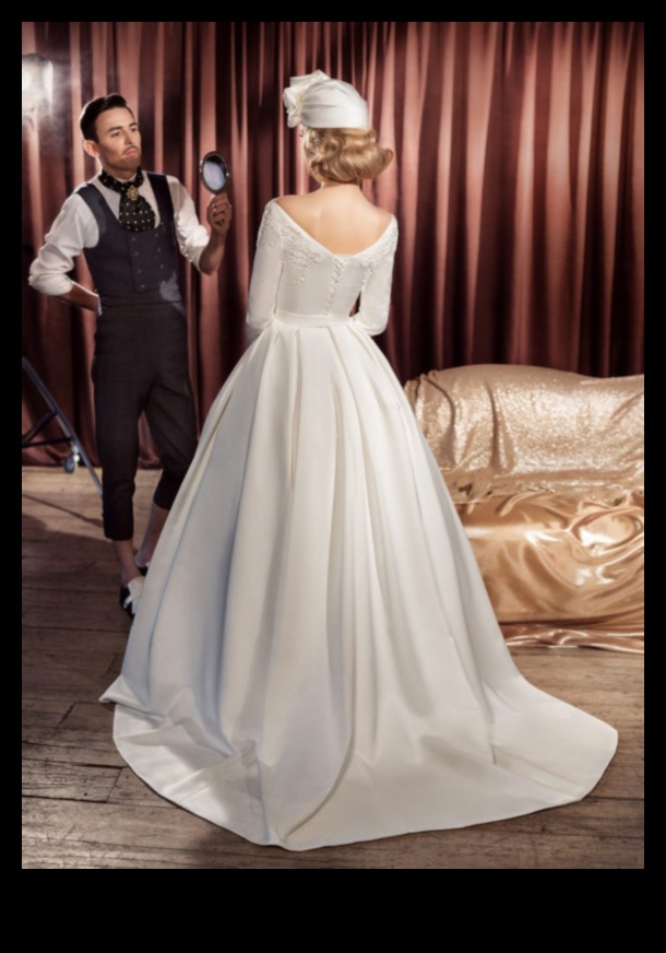 Charm in Every Stitch: Vintage Bridal Gown Classics