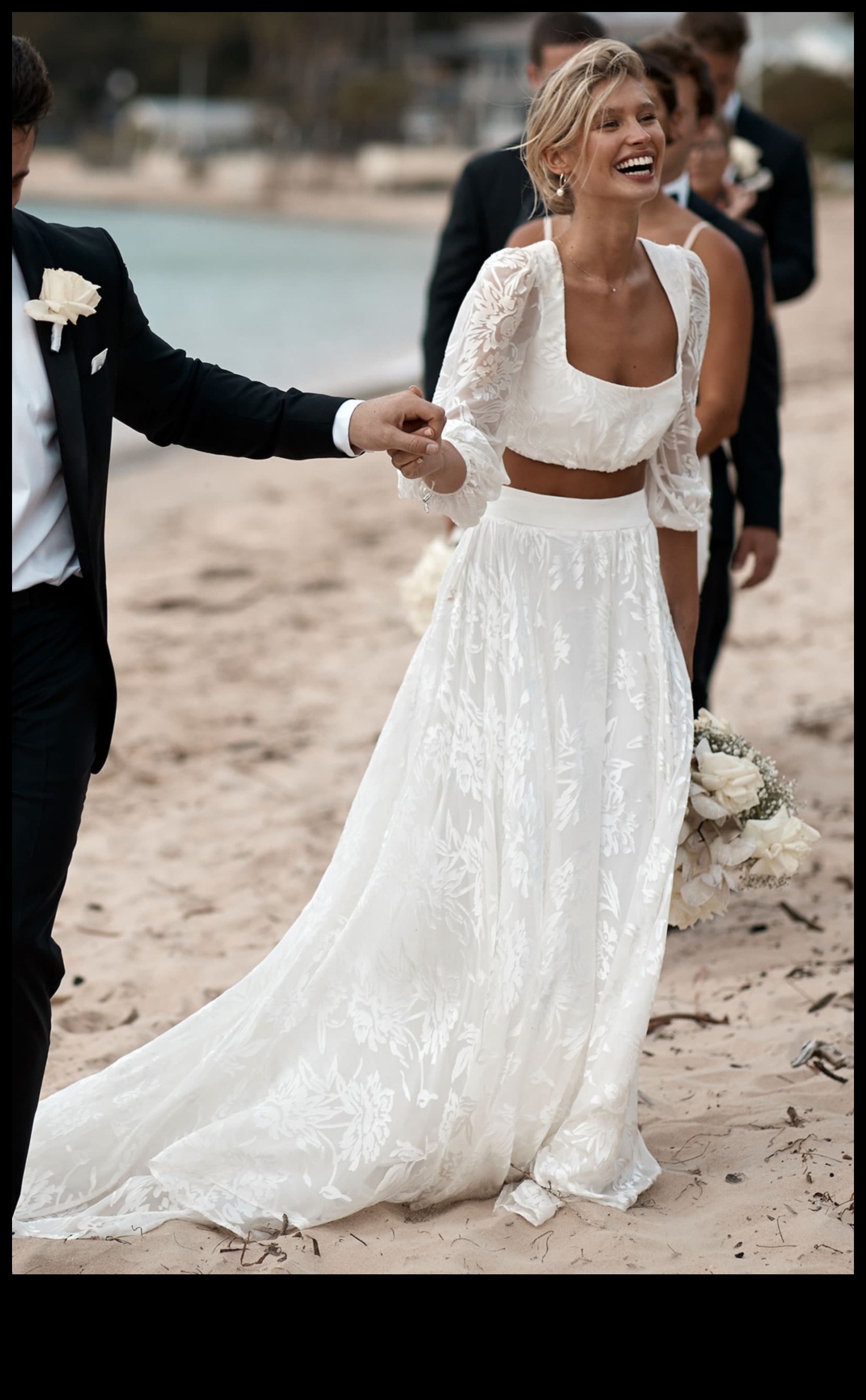 Whimsical Vows: Bohemian Bridal Gown Inspirations
