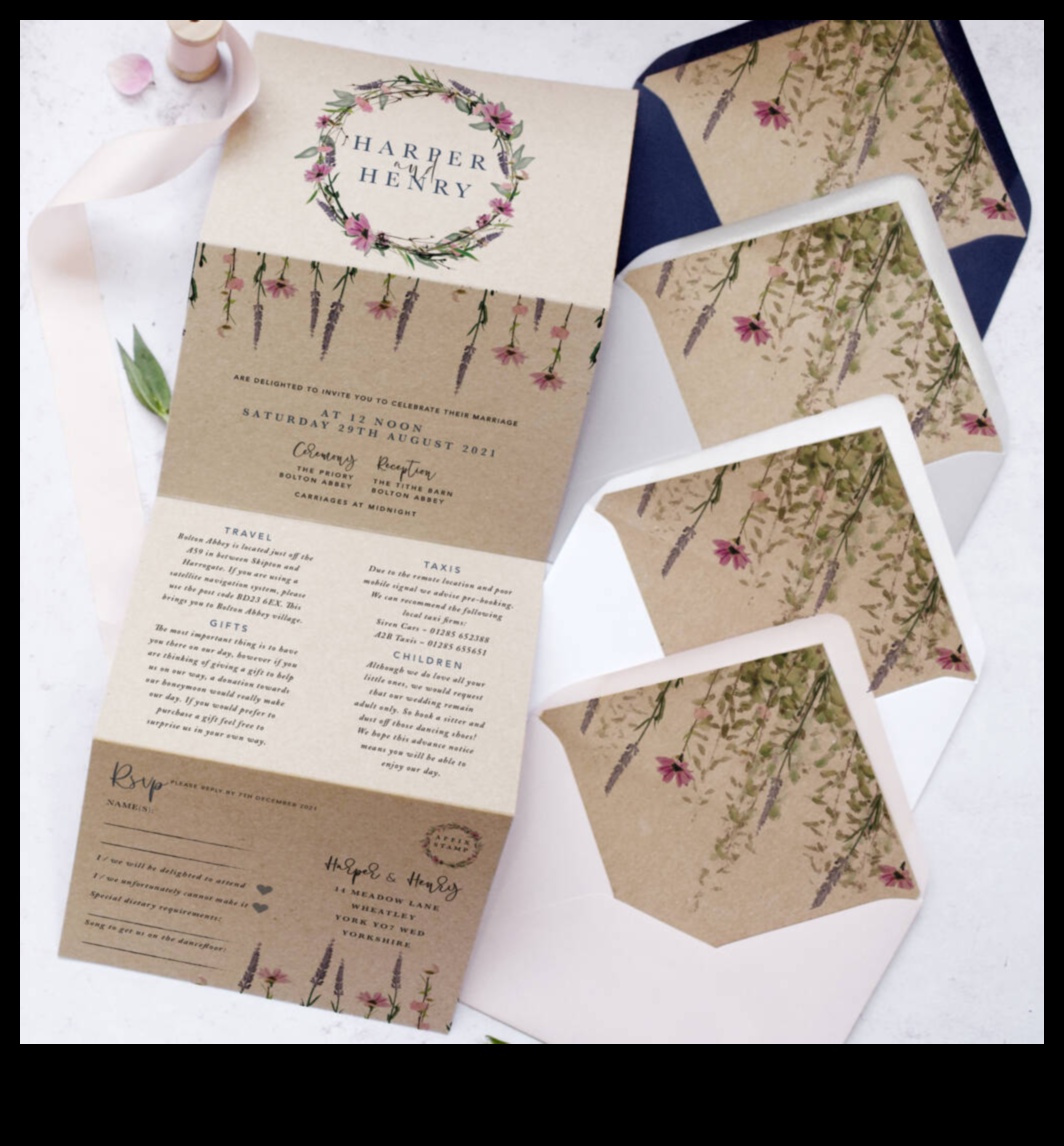 Whispers of Love: Crafted Wedding Invitations