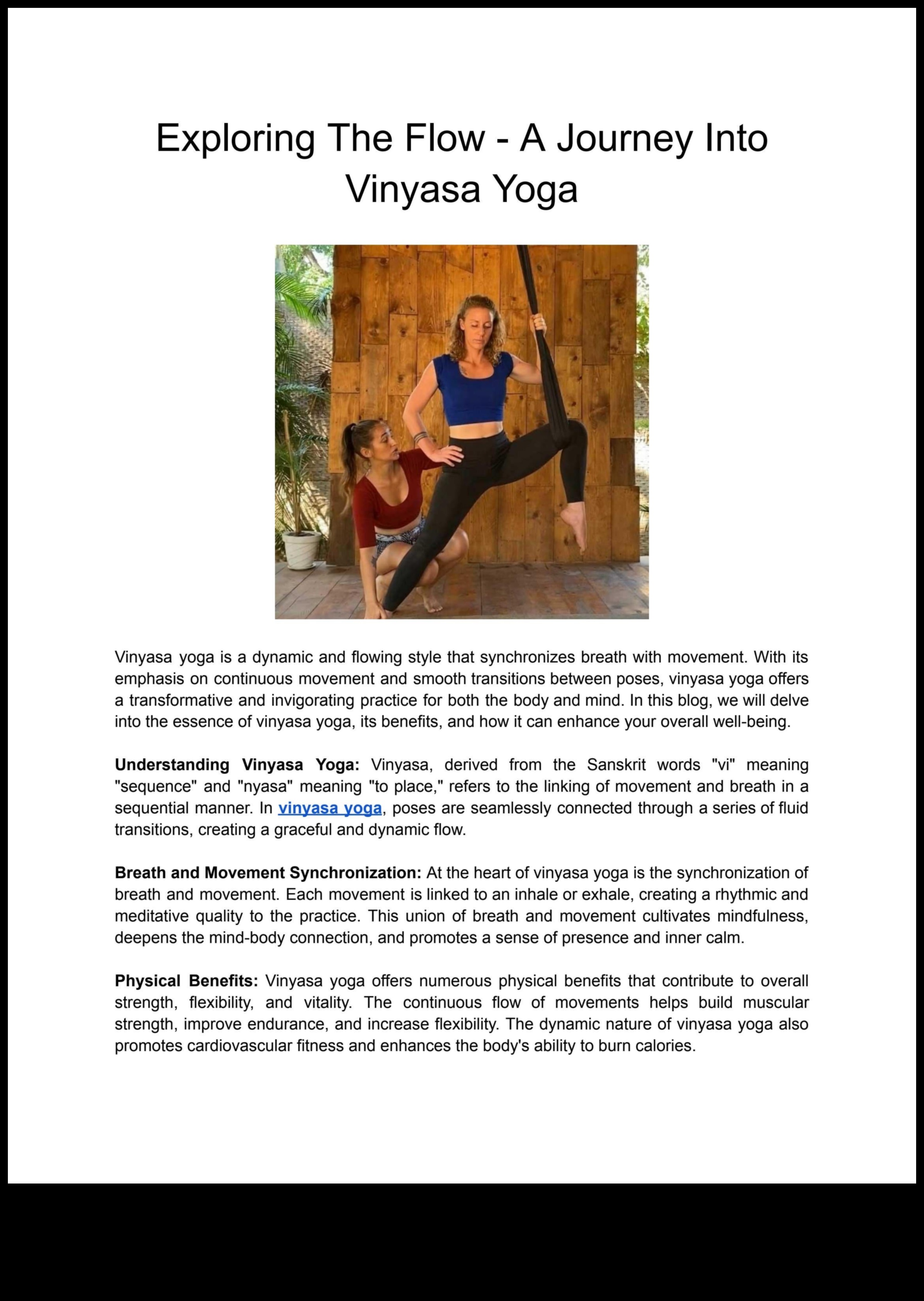 Yoga Unity Flow A Mindful Movement Practice for Body and Mind 5 Yoga Unity Flow: Blending Mindfulness into Every Movement